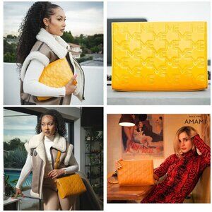 💕AMAMI LUXURY💕 ME Classic Bag ~ Honey NWOT